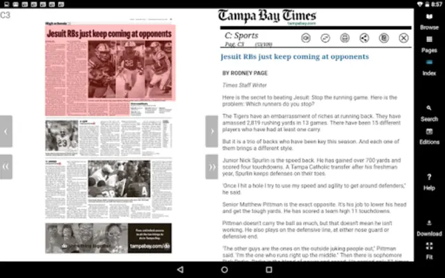 Tampa Bay Times android App screenshot 0